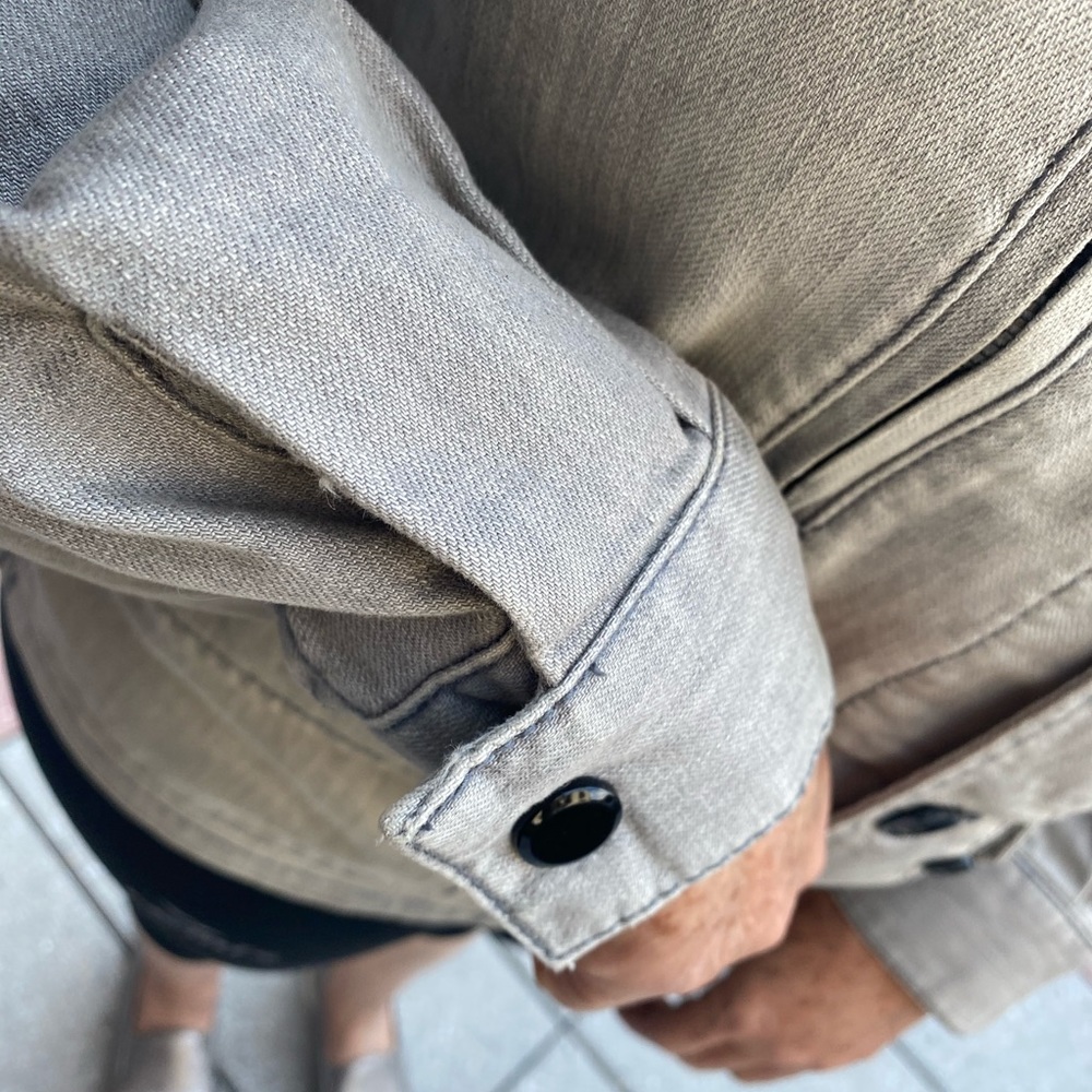 Vintage Gray Jacket By Bcbgeneration - image 4